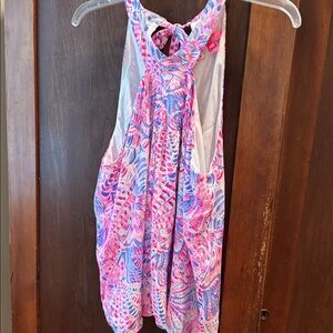 Lilly Pulitzer Pink and Blue Sleeveless Top
